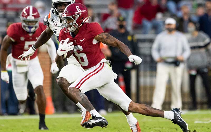 Is Alabama's DeVonta Smith Worth the Weight?