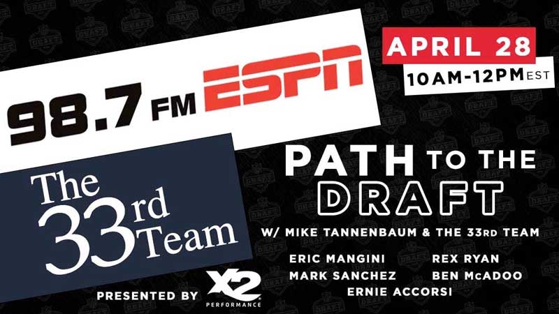 Highlights From the 33rd Team’s ‘Path to the Draft’ Radio Special