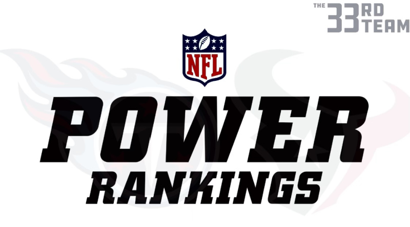 NFL Power Rankings: Titans Continue Rise Without Derrick Henry in Wild NFL Week 10