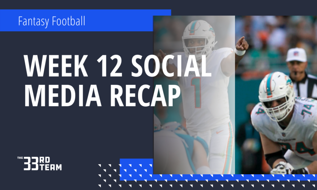 Week 12 Social Recap