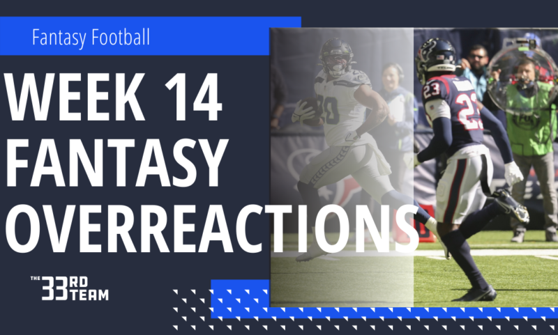 Week 14 Fantasy Overreactions: Is it time to pick up Rashaad Penny?