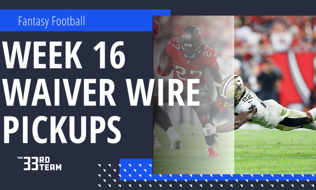 Week 16 Waiver Wire Pickups