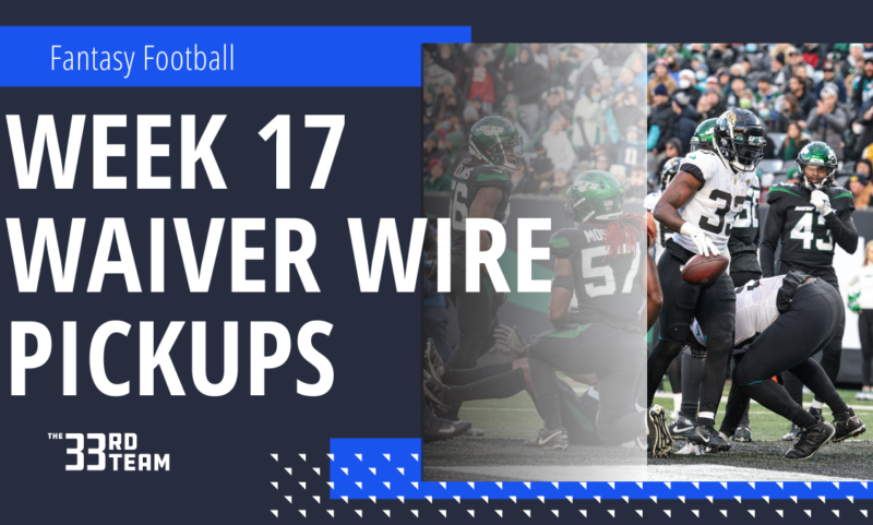 Week 17 Waiver Wire Pickups: Championship Edition