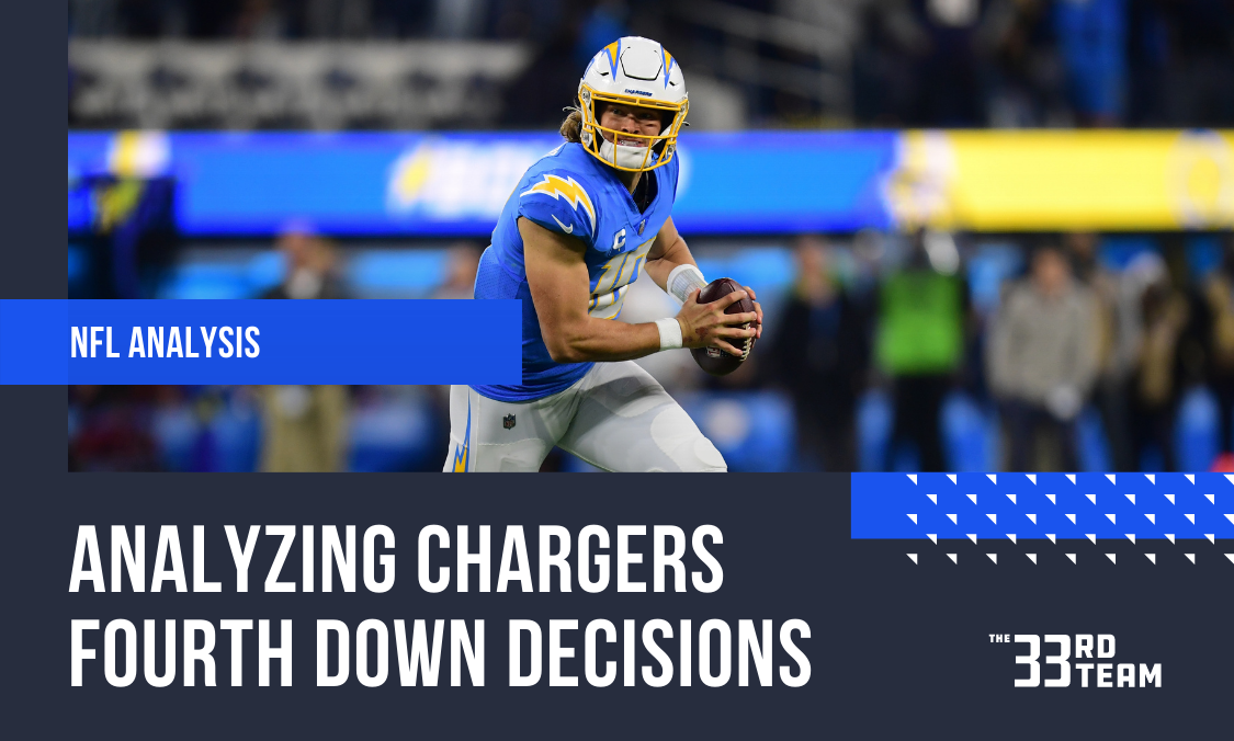 The Urgency Meter: Analyzing the Chargers 4th Down Decisions from Thursday Night Football