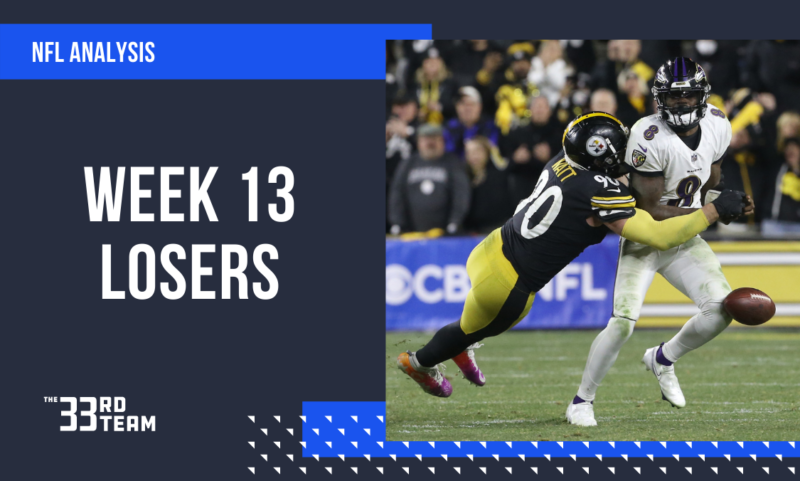 Inside the Numbers: Why Teams Lost Week 13