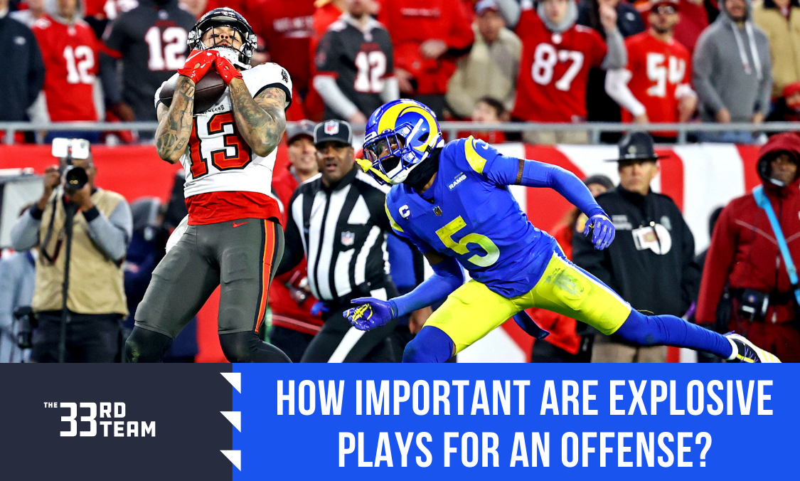 How Important Are Explosive Plays For An Offense?