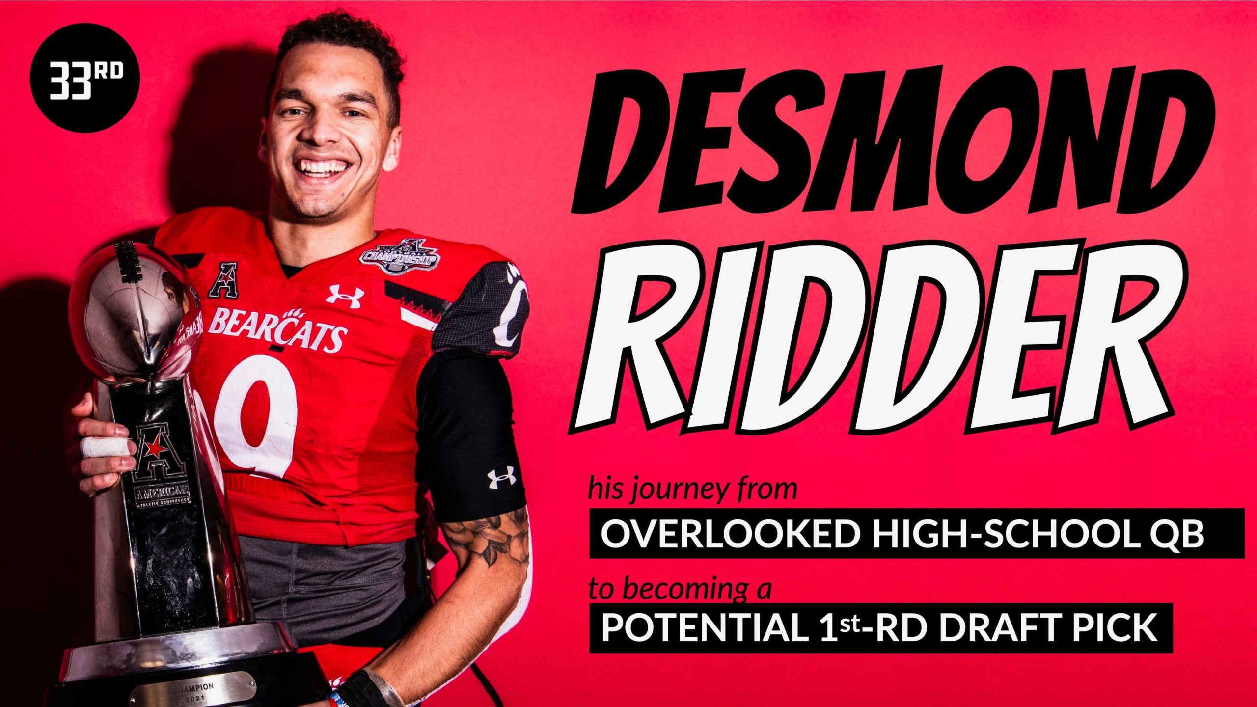 Desmond Ridder on His Journey From Overlooked College Prospect To Potential 1st-Round Pick