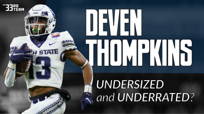Utah State WR Deven Thompkins: Undersized and Underrated