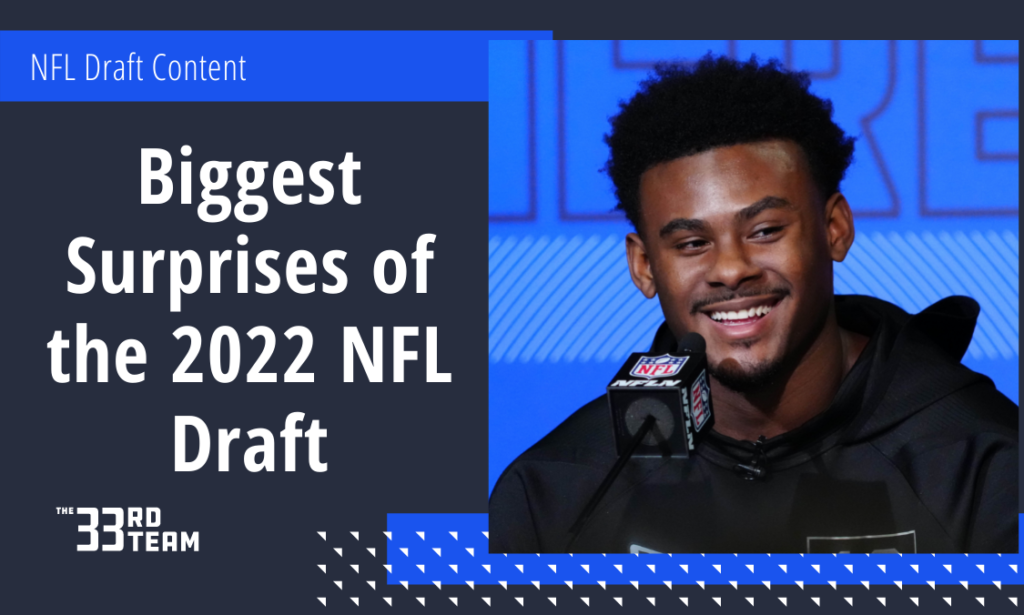 Biggest Surprises of the 2022 NFL Draft