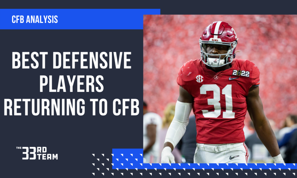 Best Defensive Players Returning to College Football
