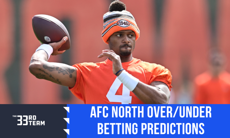 AFC North Over/Under Betting Predictions