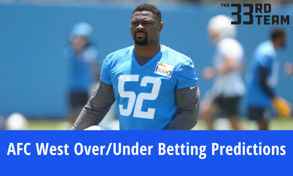 AFC West Over/Under Betting Predictions