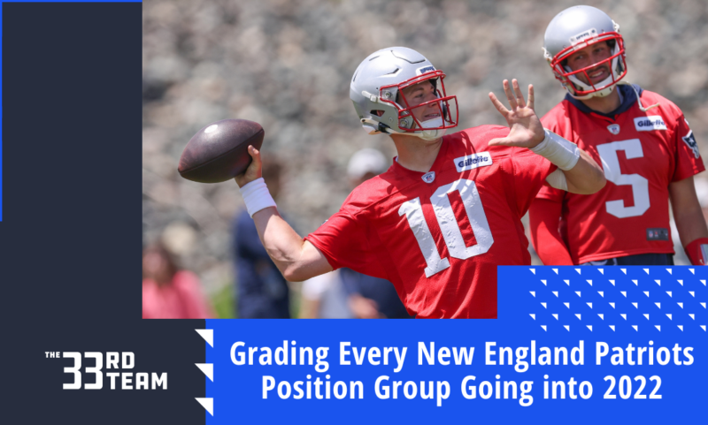 Grading Every New England Patriots Position Group Going into 2022