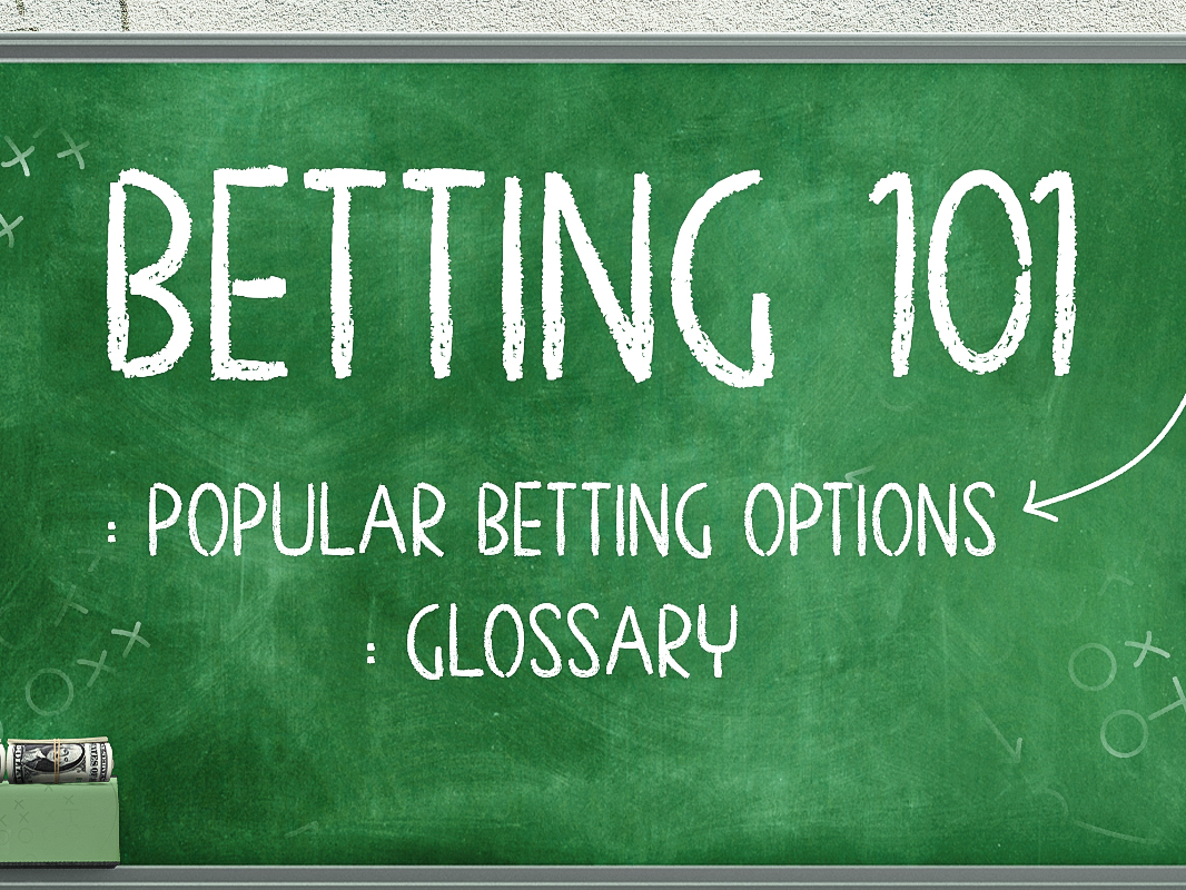 betting 101 terms glossary