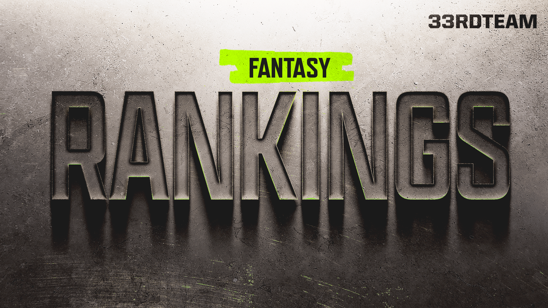 Tiered Fantasy Rankings and Player Write-Ups
