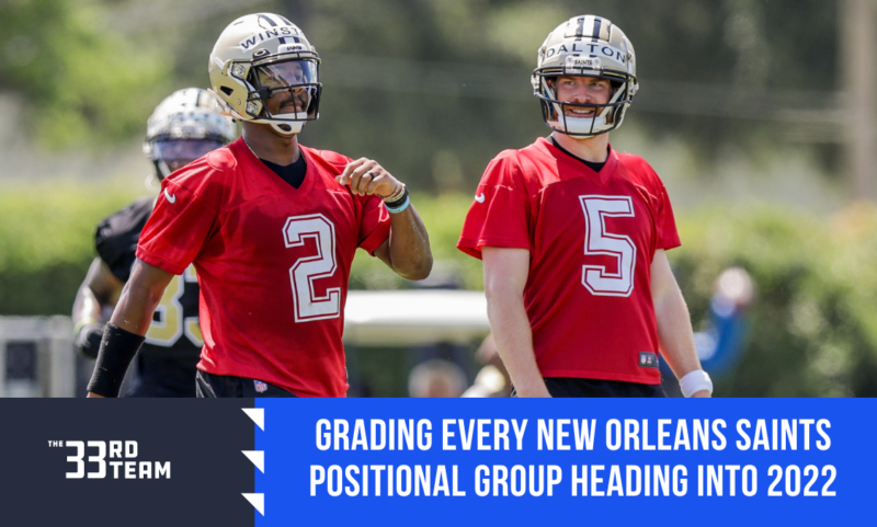 Grading Every New Orleans Saints Positional Group Heading into 2022