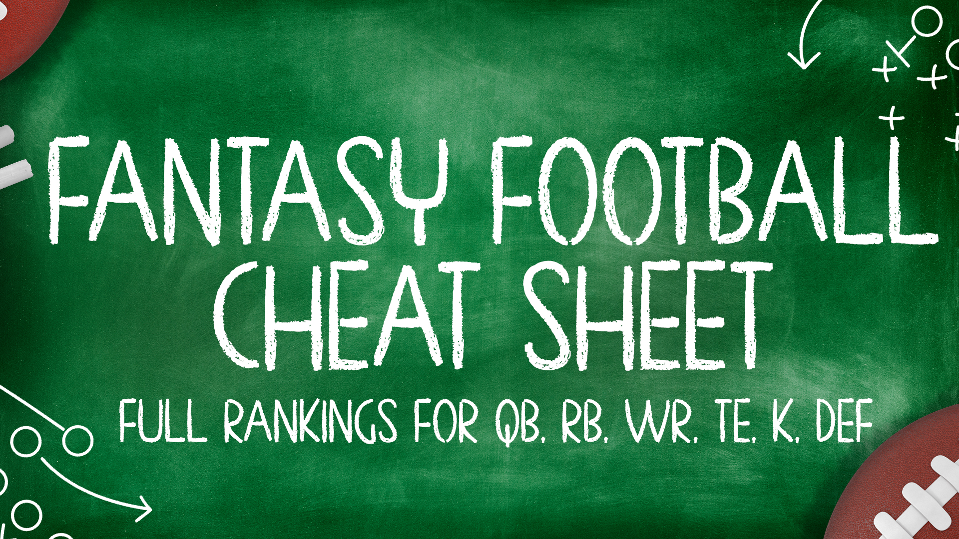 best fantasy football cheat sheet non ppr｜TikTok Search