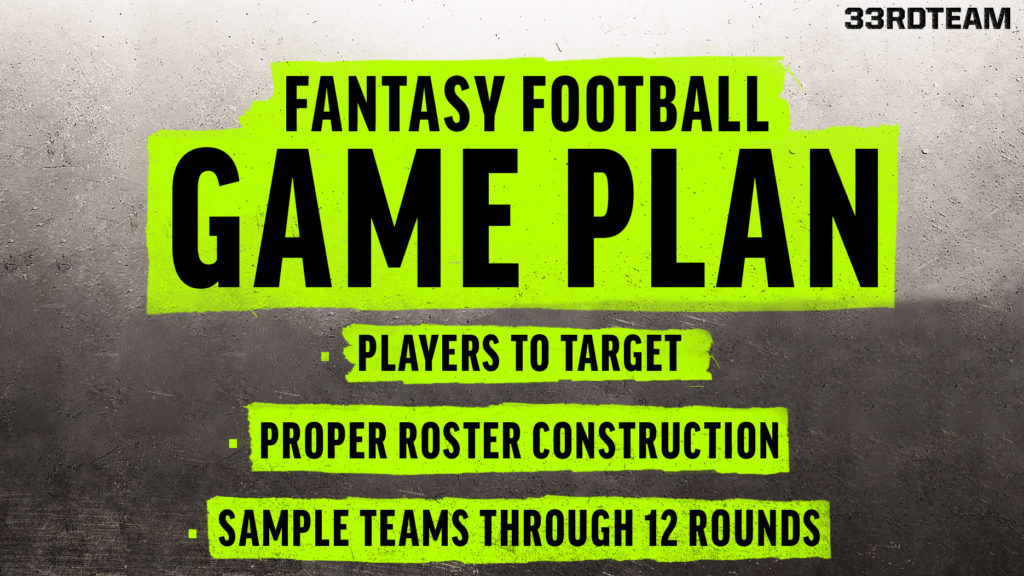 fantasy football game plan strategy