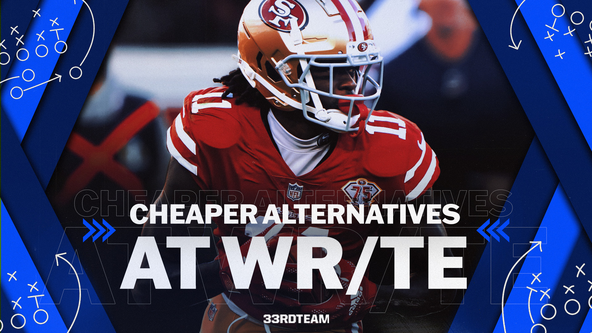 Cheaper Alternatives: Two Wide Receivers & Two Tight Ends