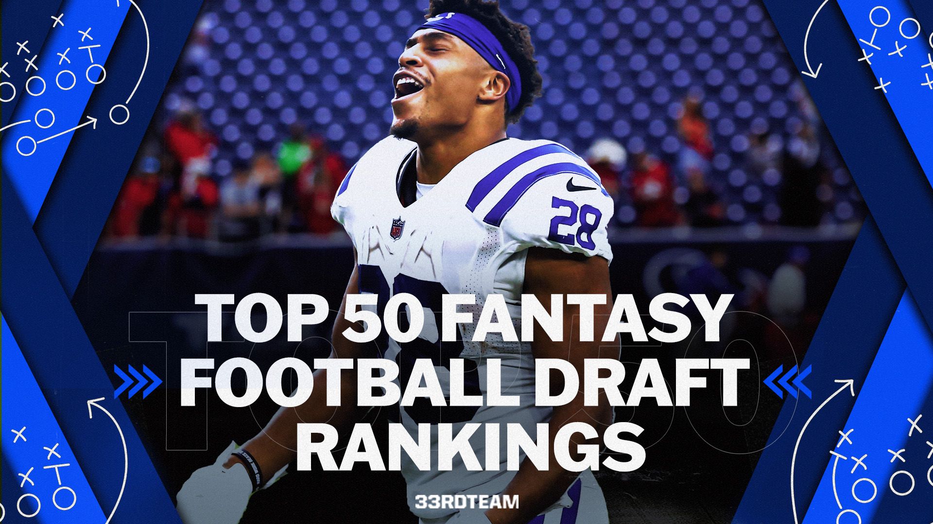 Top 50 Fantasy Football Draft Rankings