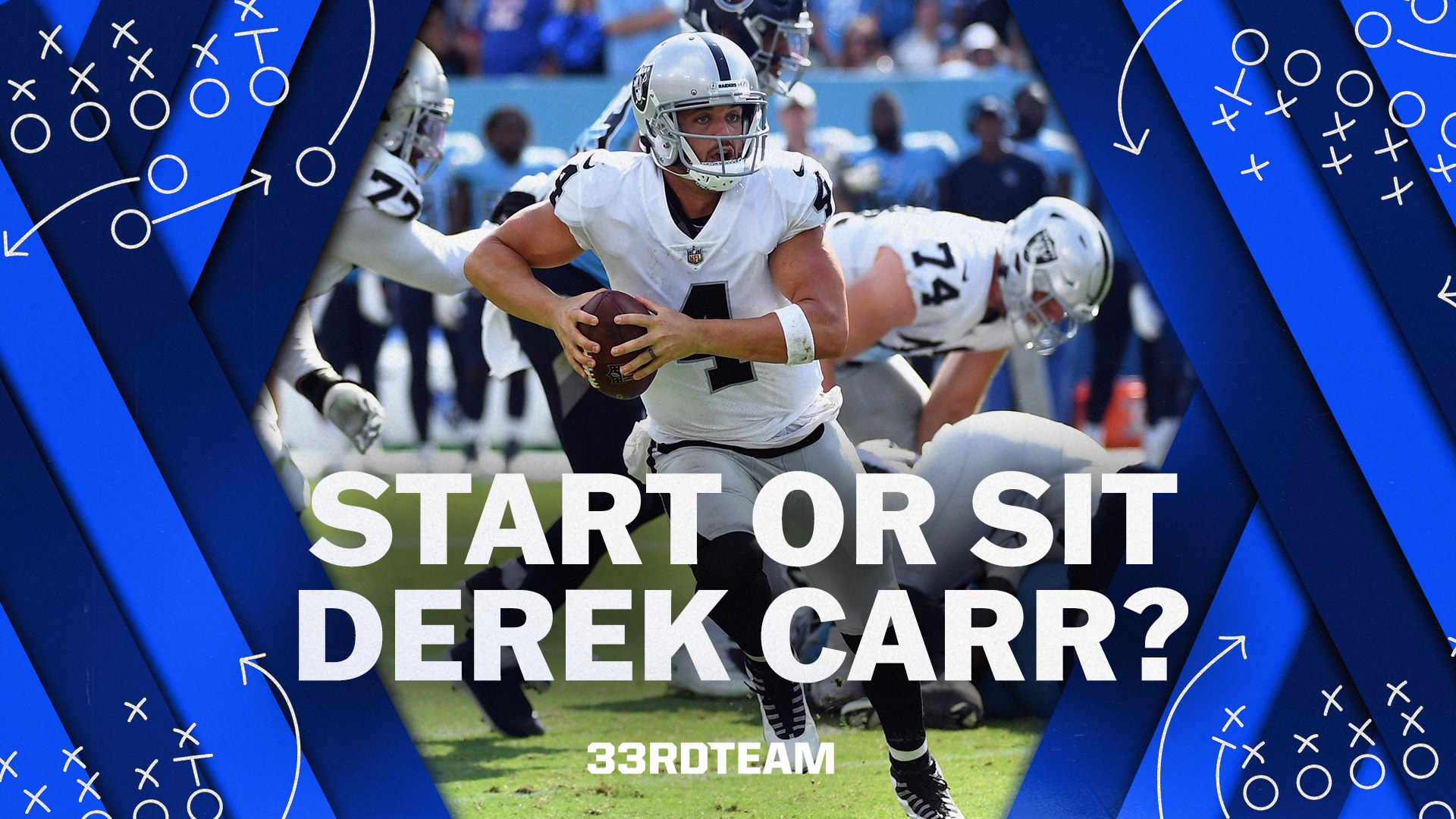 Should You Start or Sit Raiders Quarterback Derek Carr in Week 4?