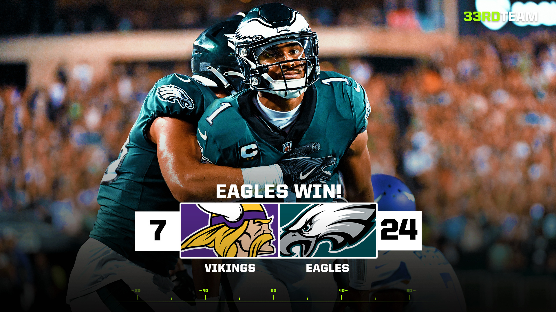 ‘Way Too Easy’: Eagles, Hurts Dominate Vikings on MNF