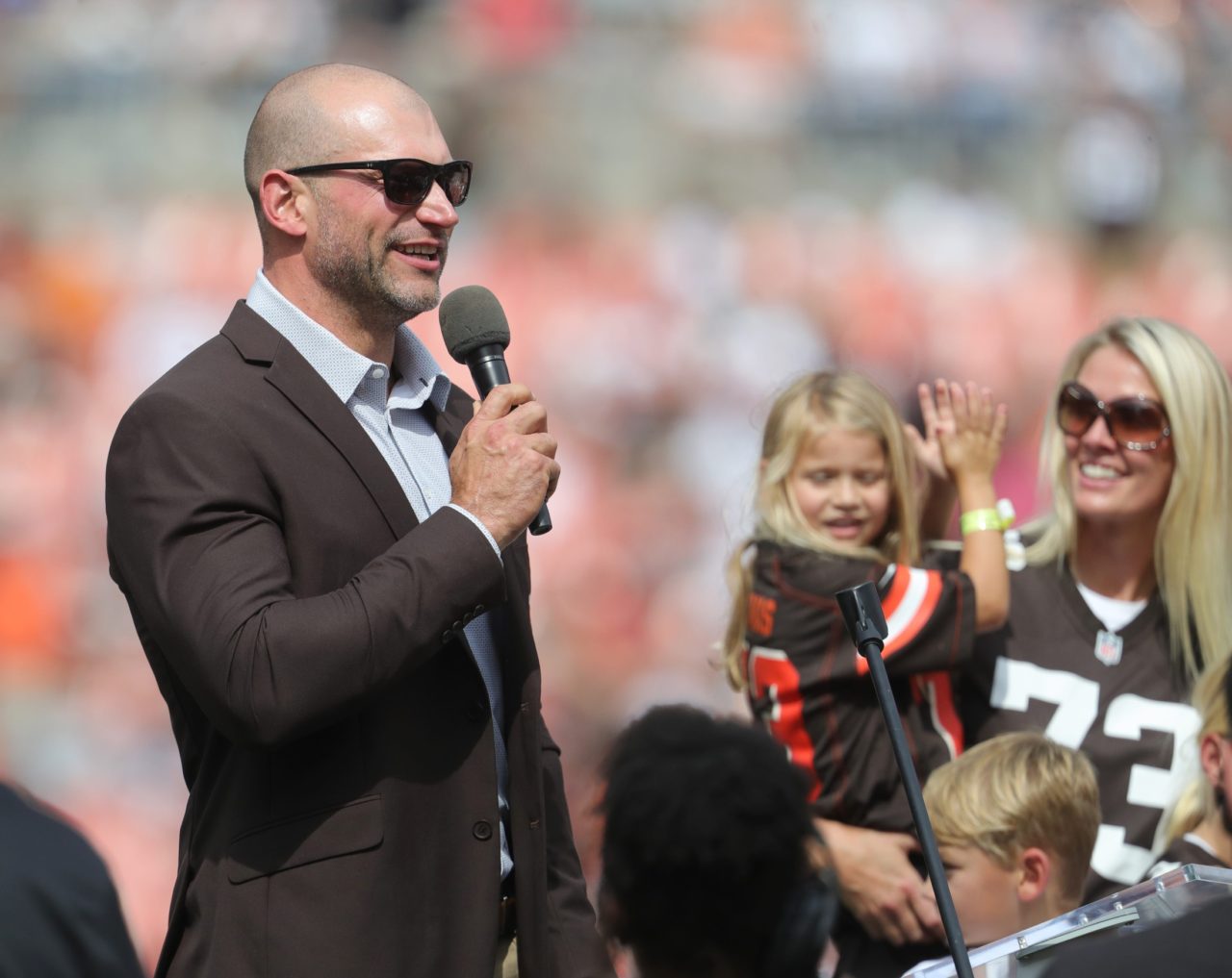 Joe Thomas Honored, Inducted to Browns Legend Program