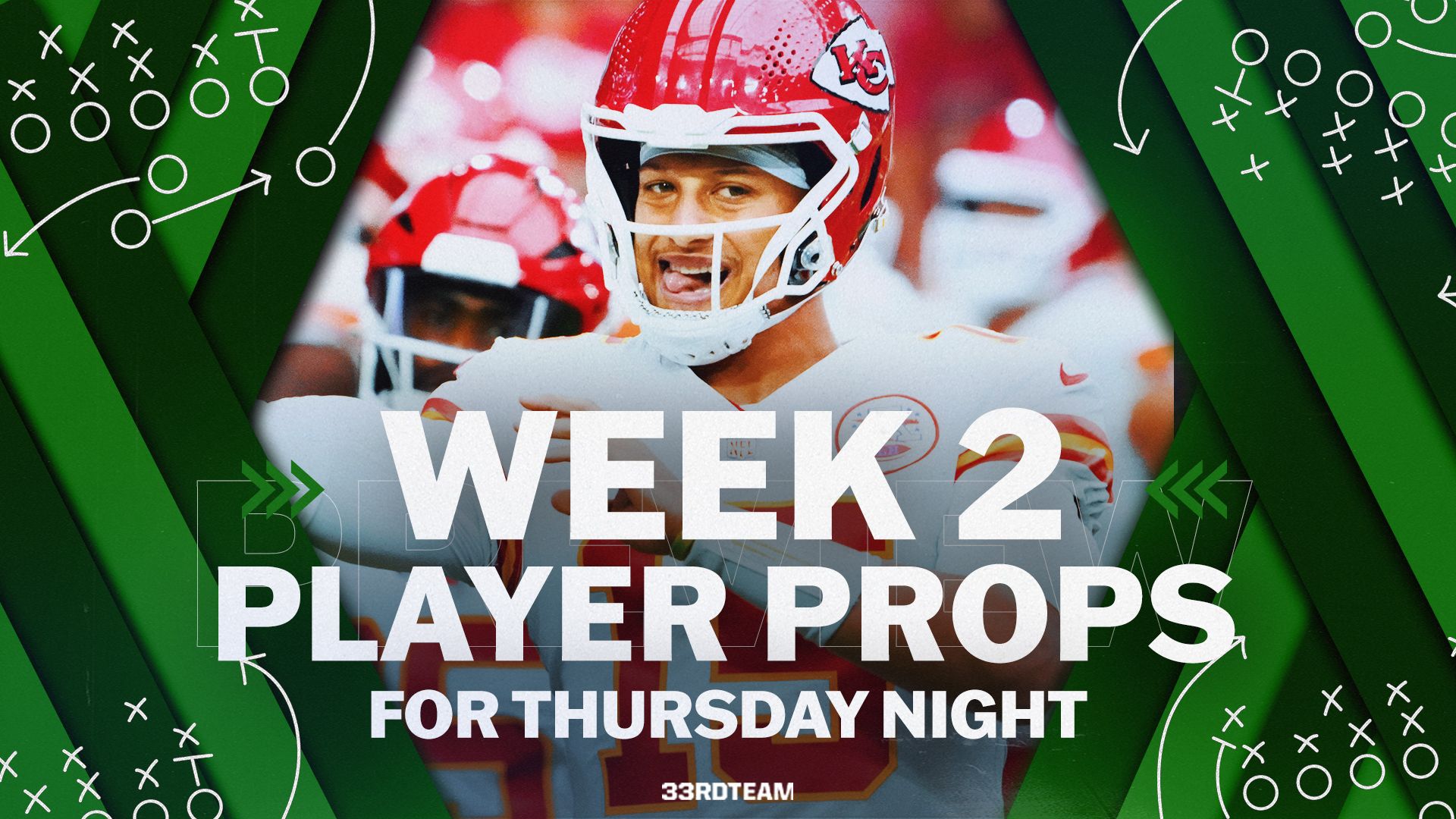 Week 2: Chargers-Chiefs Thursday Night Football Prop Bets