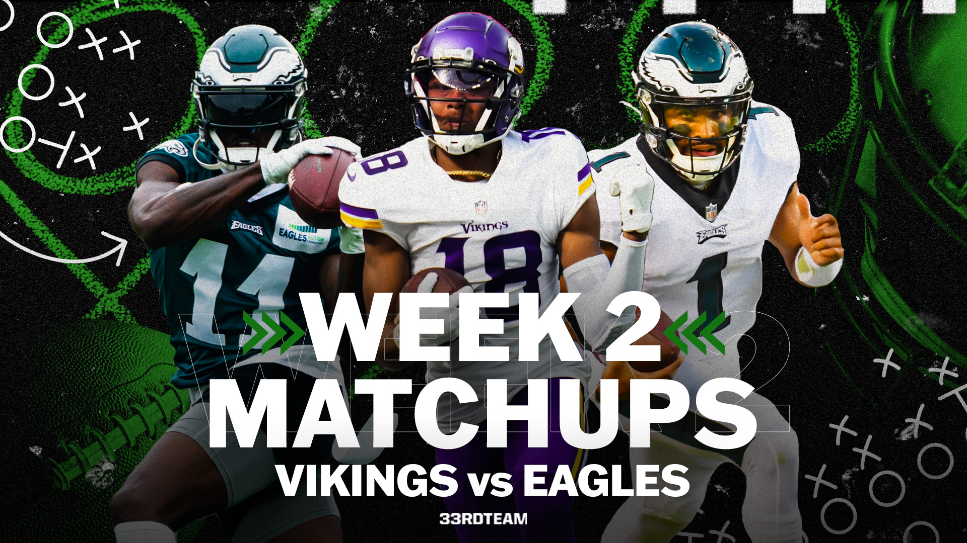 Matchups Week 2: Vikings vs. Eagles