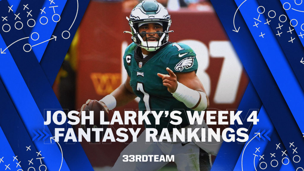 week 4 fantasy rankings