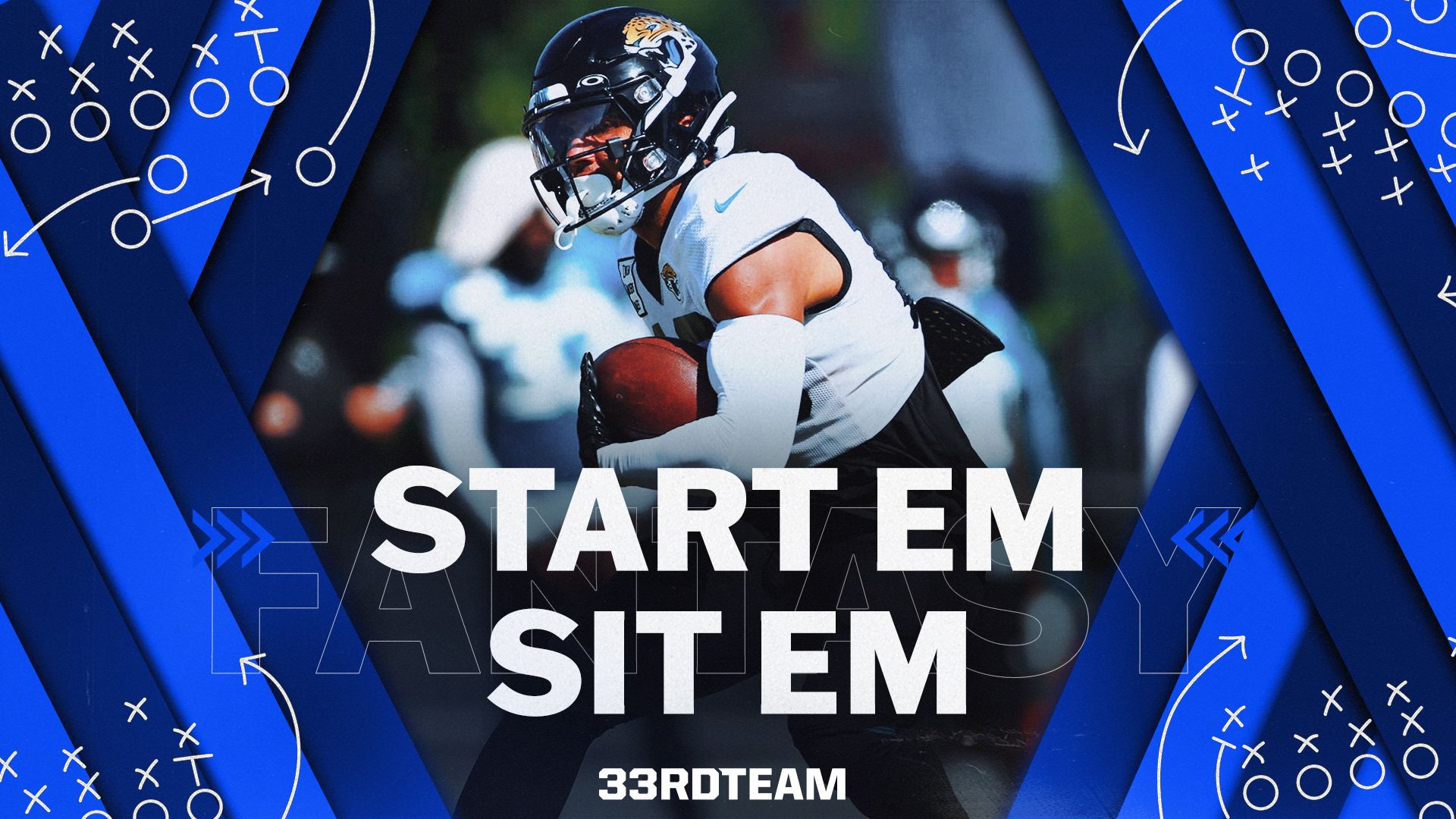 NFL Week 1 fantasy football start 'em, sit 'em