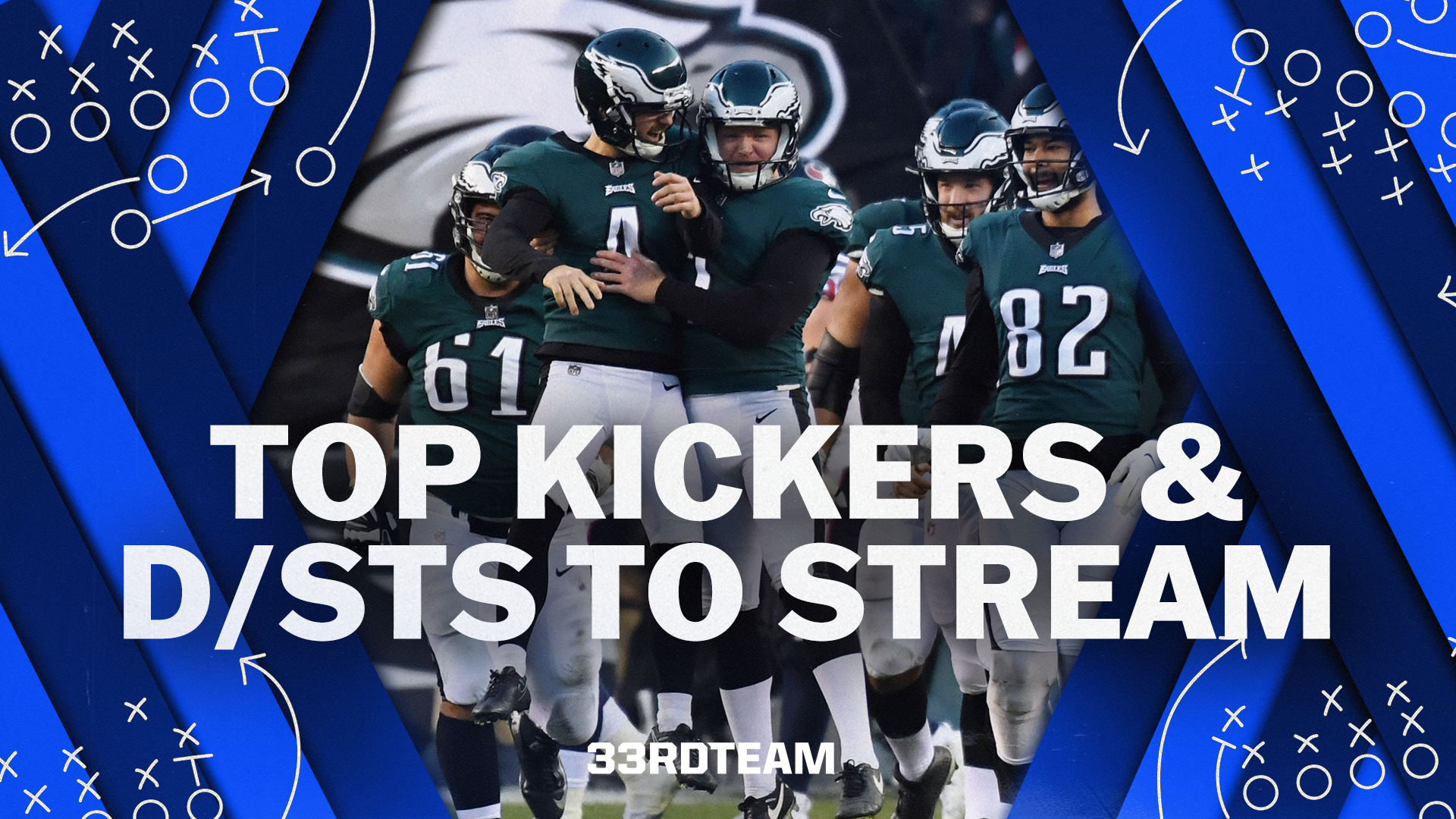 Top Kickers & D/STs to Streaming
