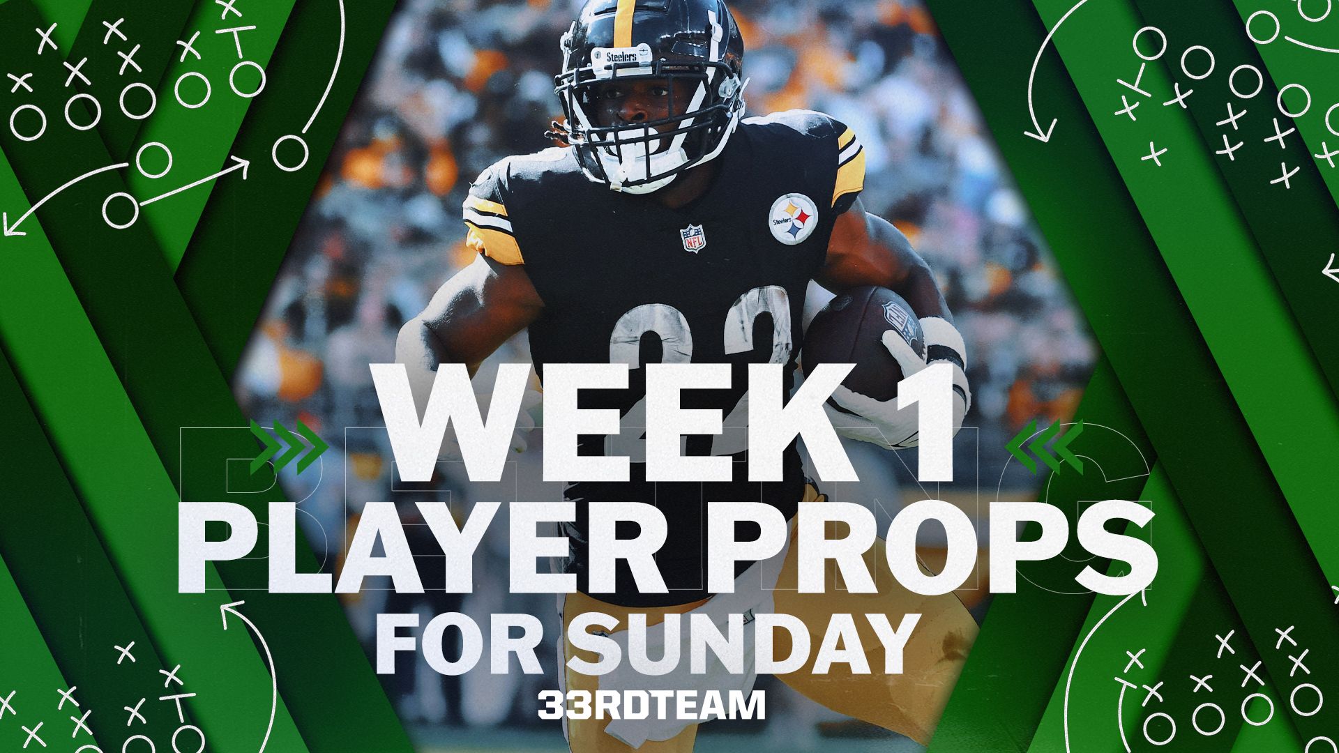 Week 1 Player Props for Sunday