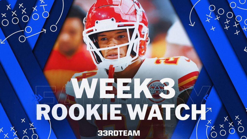 week 3 rookie watch