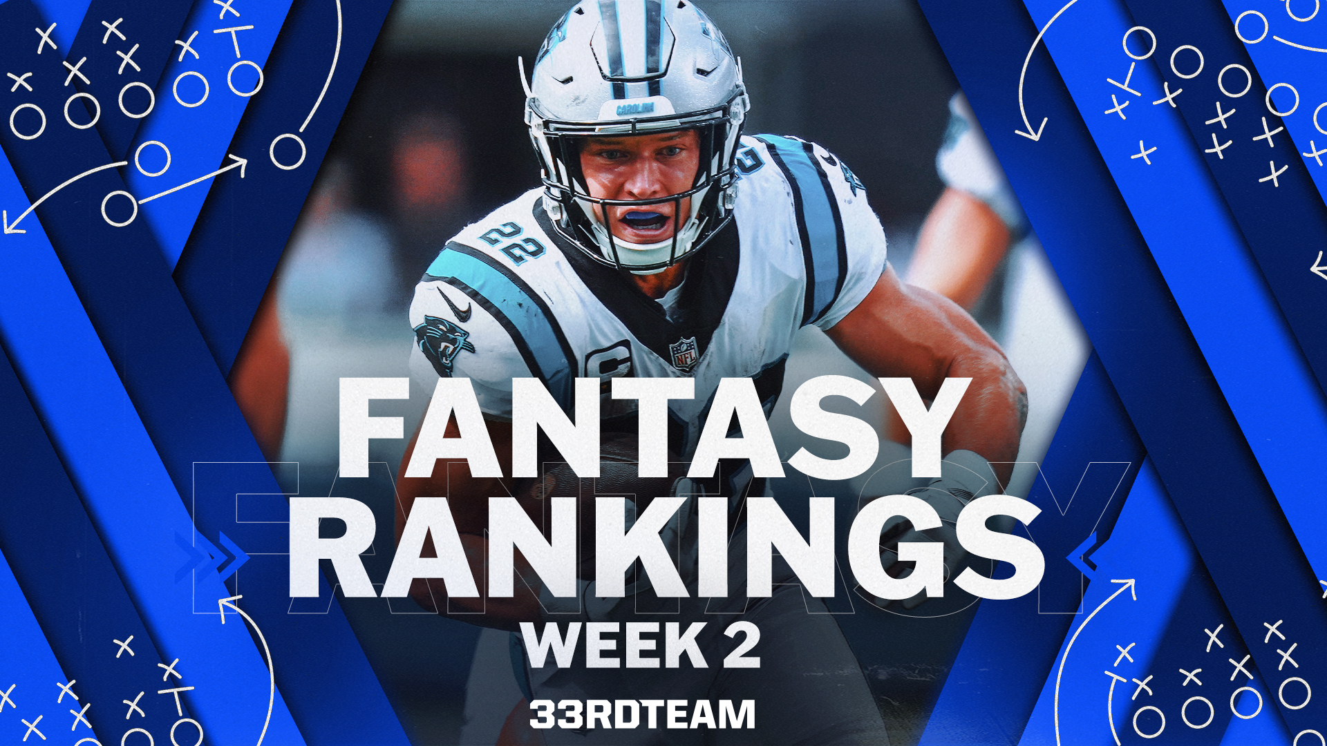 nfl rankings week 2 fantasy