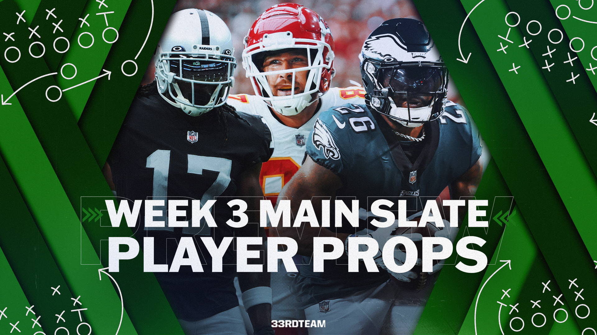 Six Player Props for Week 3