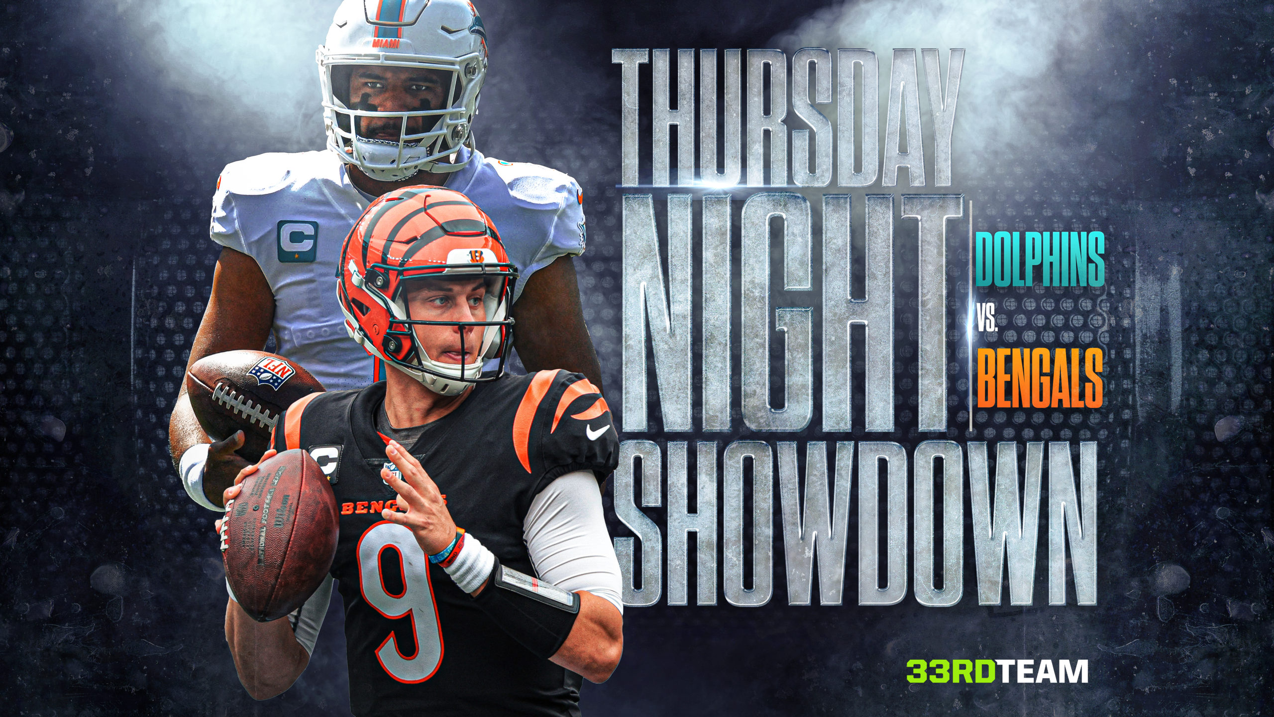 Thursday Night Showdown DFS Dolphins vs. Bengals