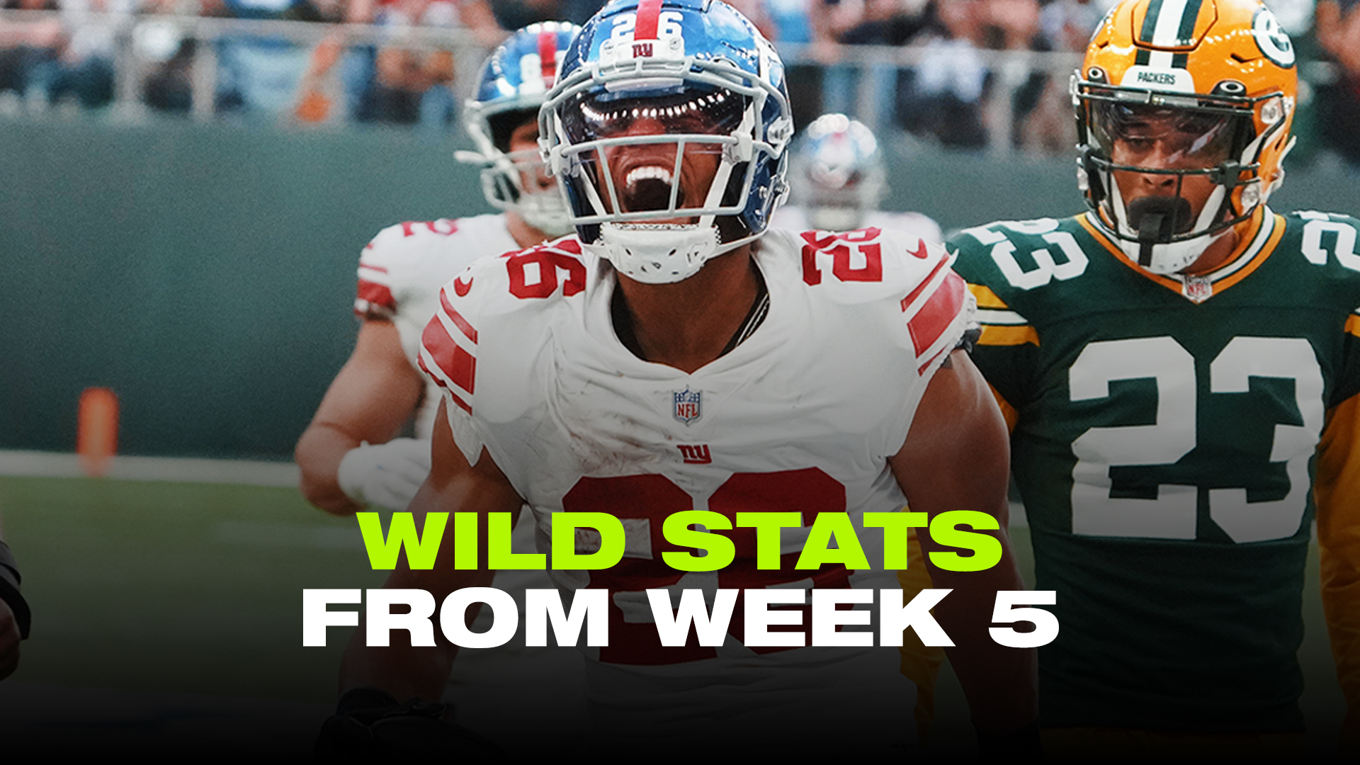 Wildest NFL Stats From Week 5