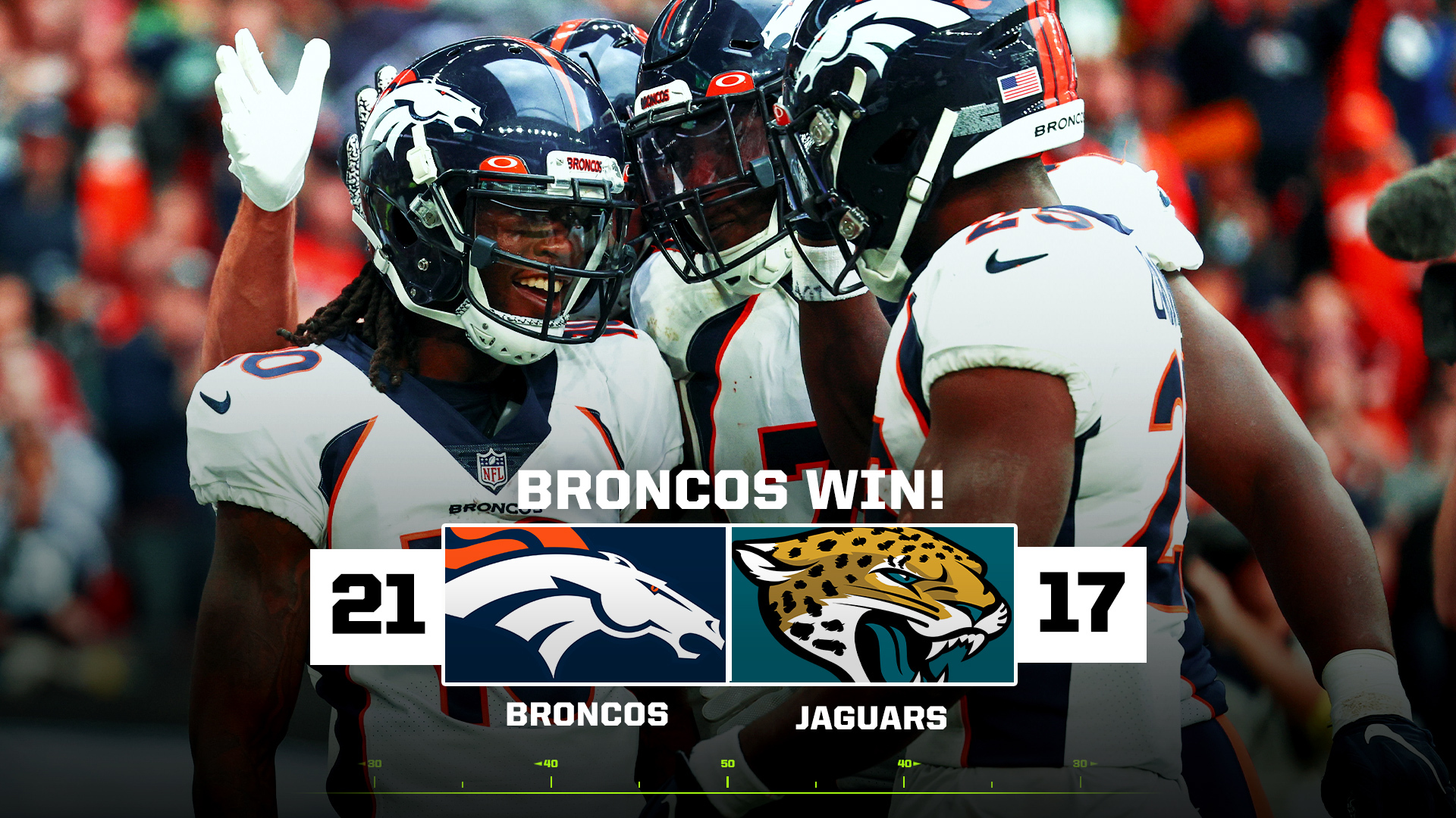 Broncos End Losing Streak, Defeat Jaguars in London