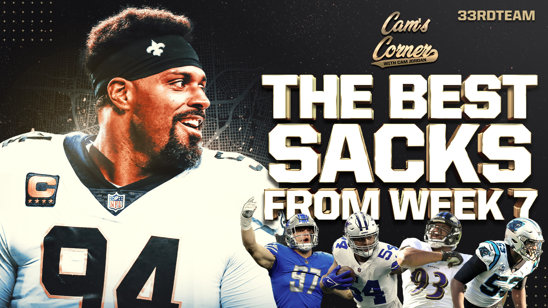 Cam's Corner: NFL's Best Sacks From Week 7