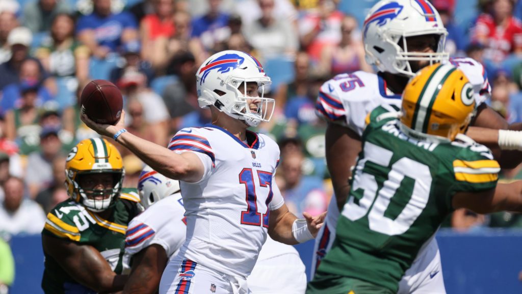 Josh Allen Bills vs. Packers 2021