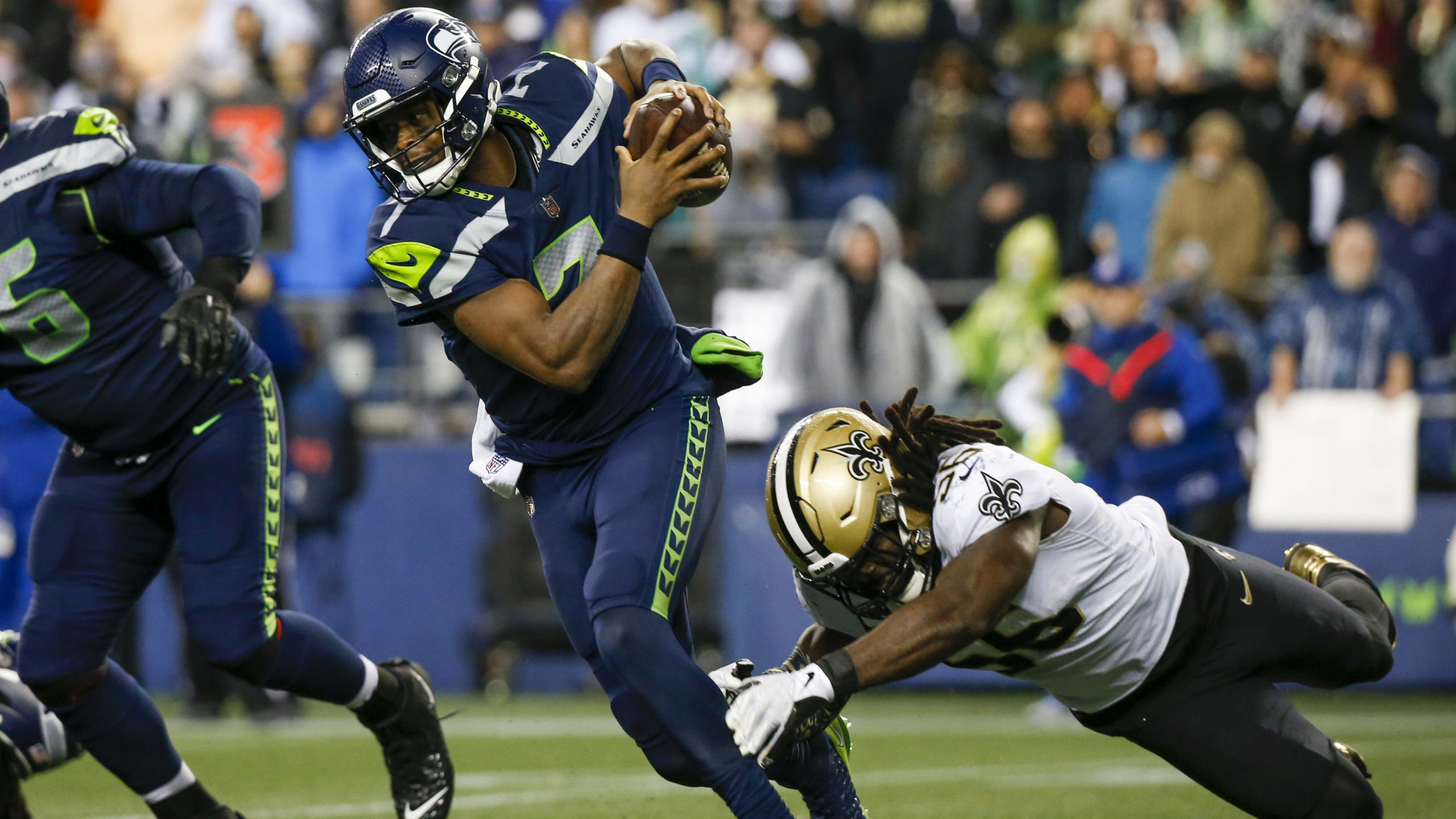 Geno Smith Seahawks vs. Saints 2021