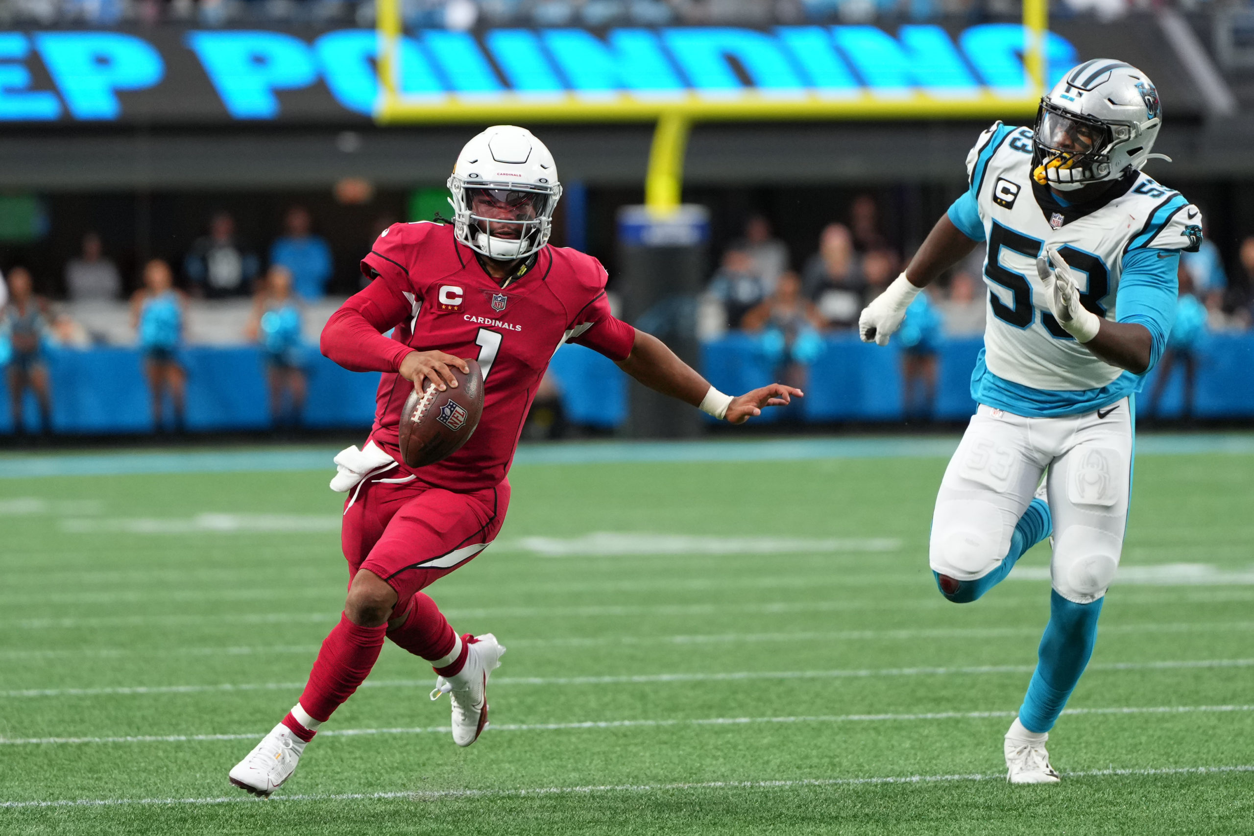 Kyler Murray Cardinals vs. Panthers