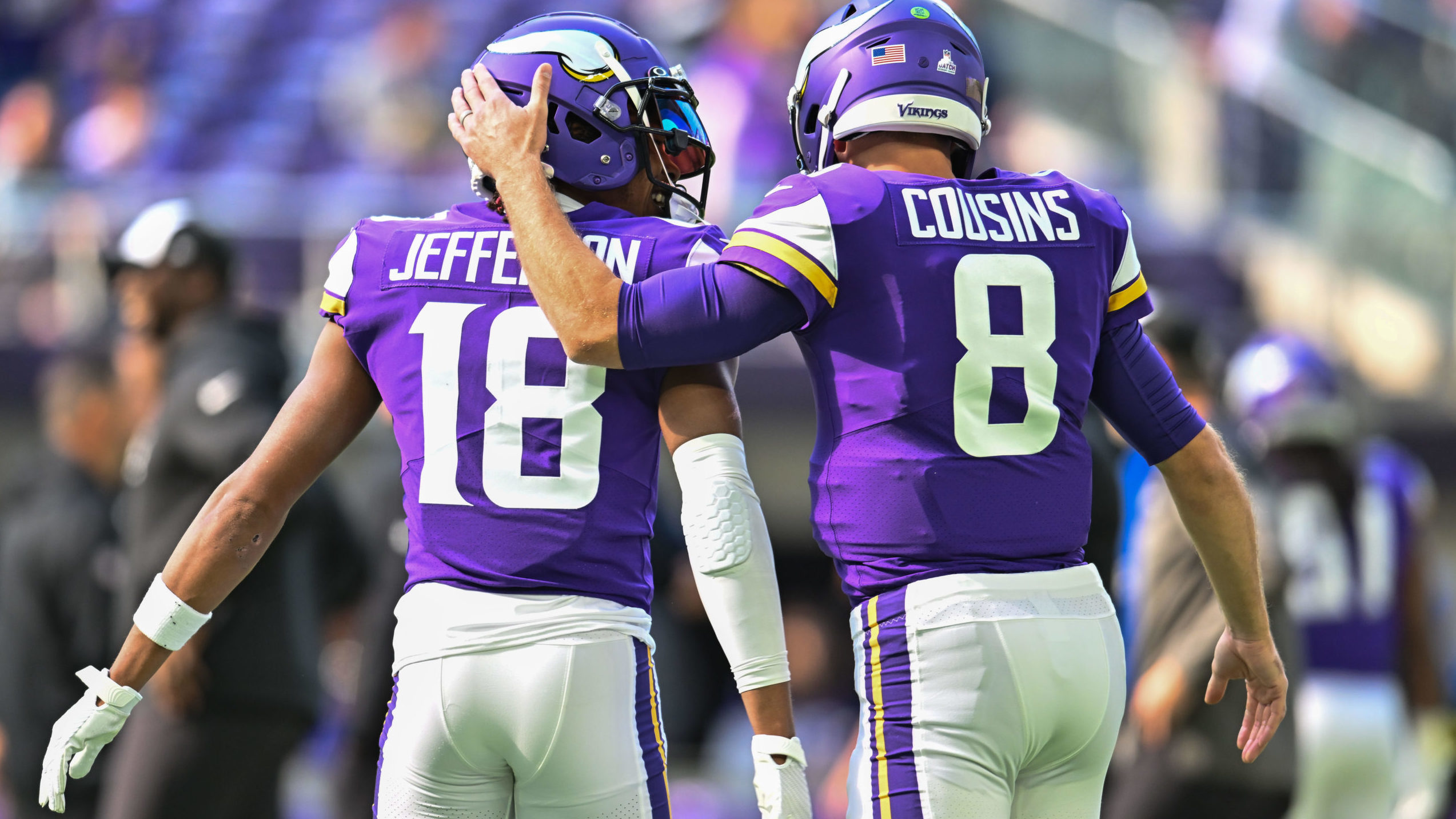 After home opener, Vikings' Alexander Mattison meets young fan who