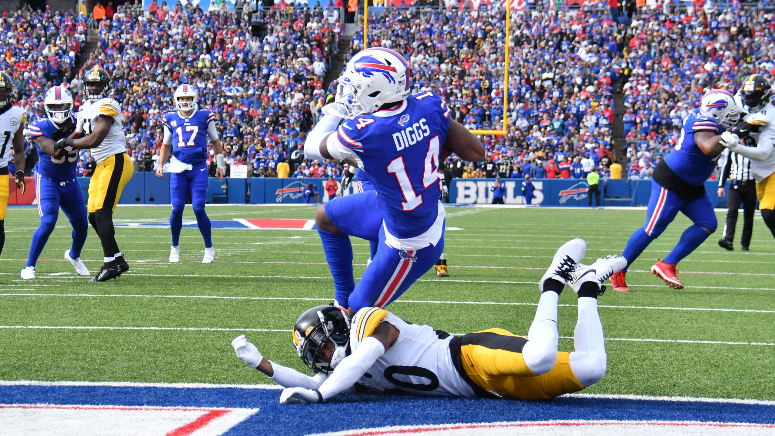 Stefan Digg touchdown Bills Steelers