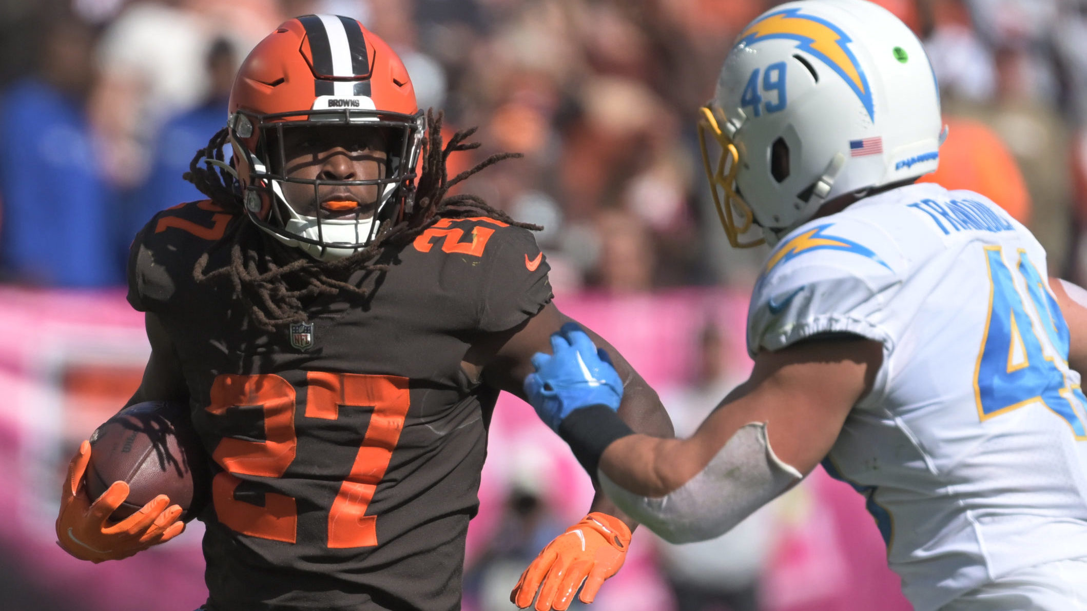 Kareem Hunt Could Fix Rams Run Game