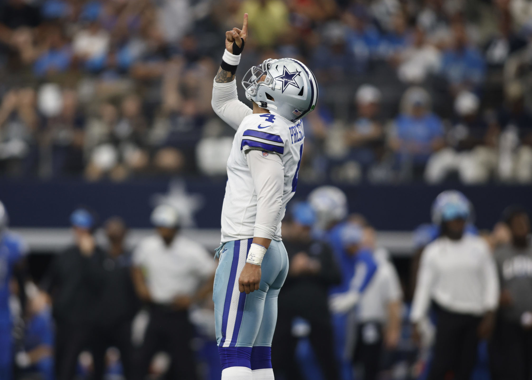 Dak Prescott Cowboys vs. Lions