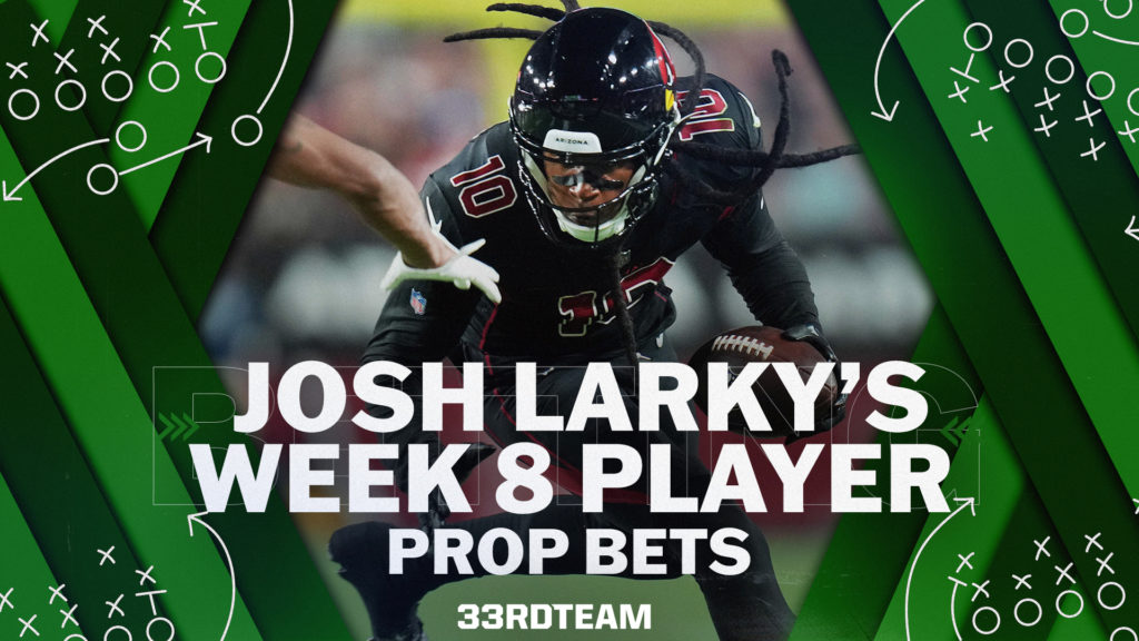 week 8 player prop