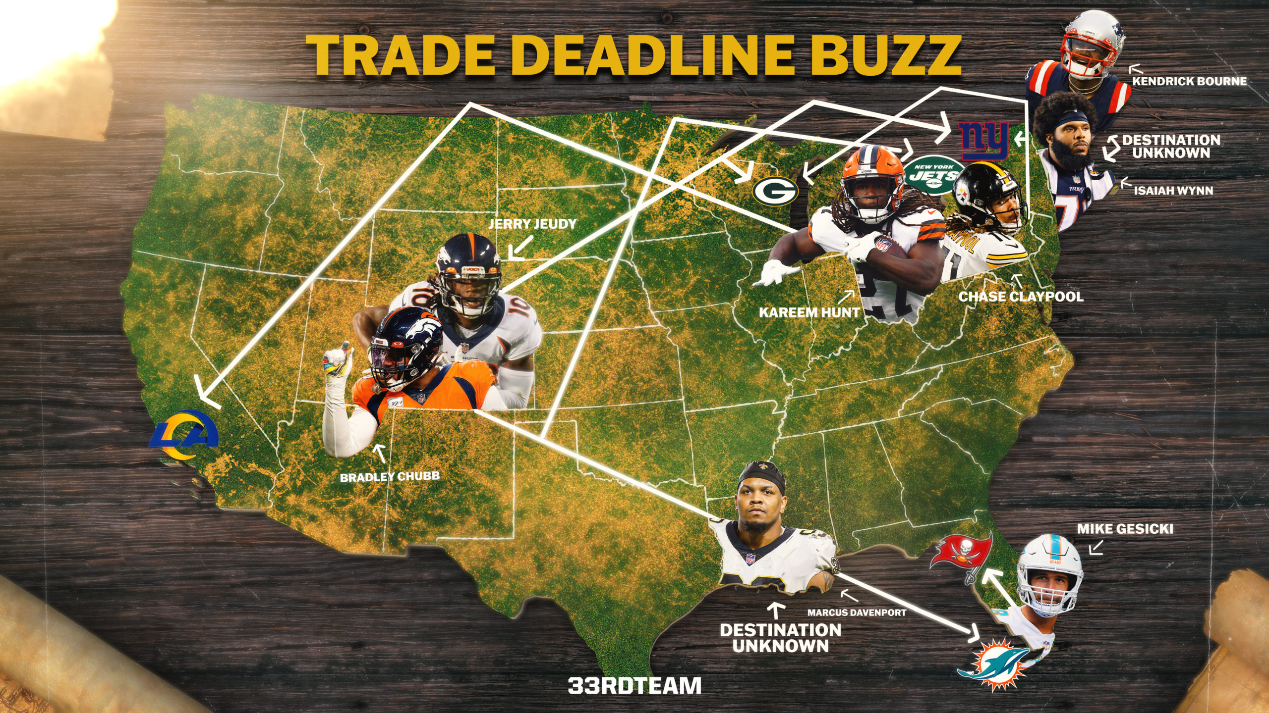 NFL 2022 NFL Trade Deadline: Latest Buzz, Rumors Around Teams, Players