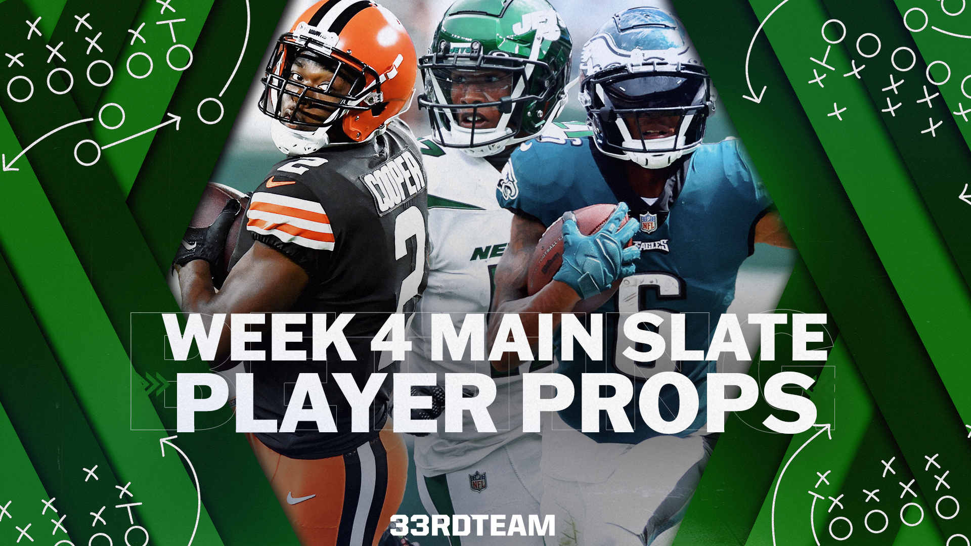 Week 4 Main Slate Player Props